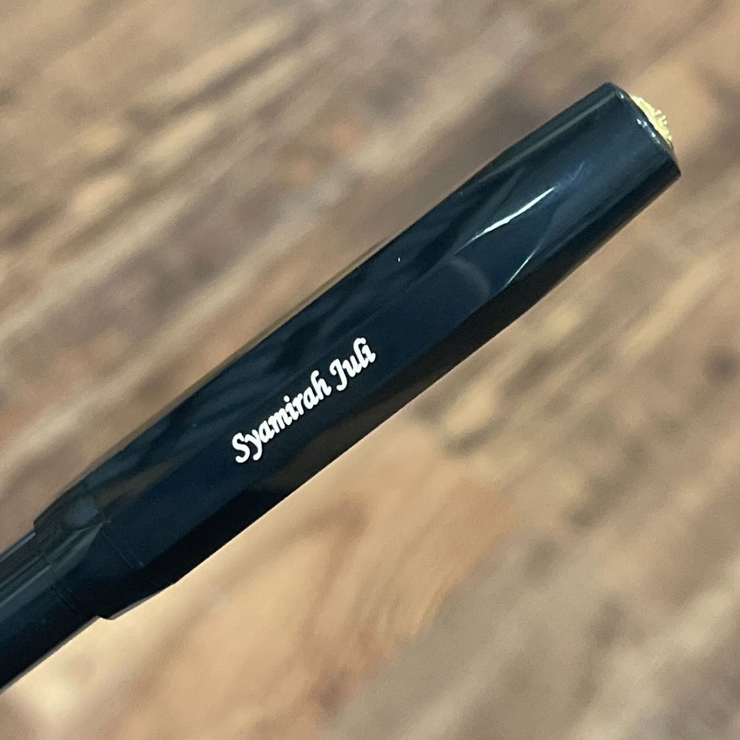 Kaweco Classic Sport Gel Rollerball Pen in Black — Kaweco rollerball pen — fluid gel ink writing instrument, at Cityluxe Singapore
