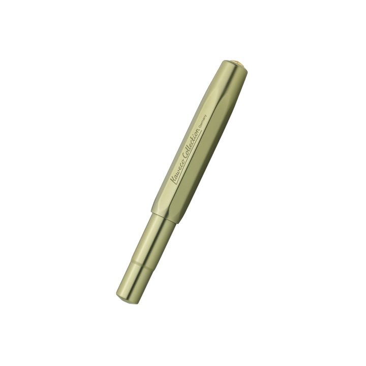Kaweco Collection Fountain Pen - Olivine — nib close-up