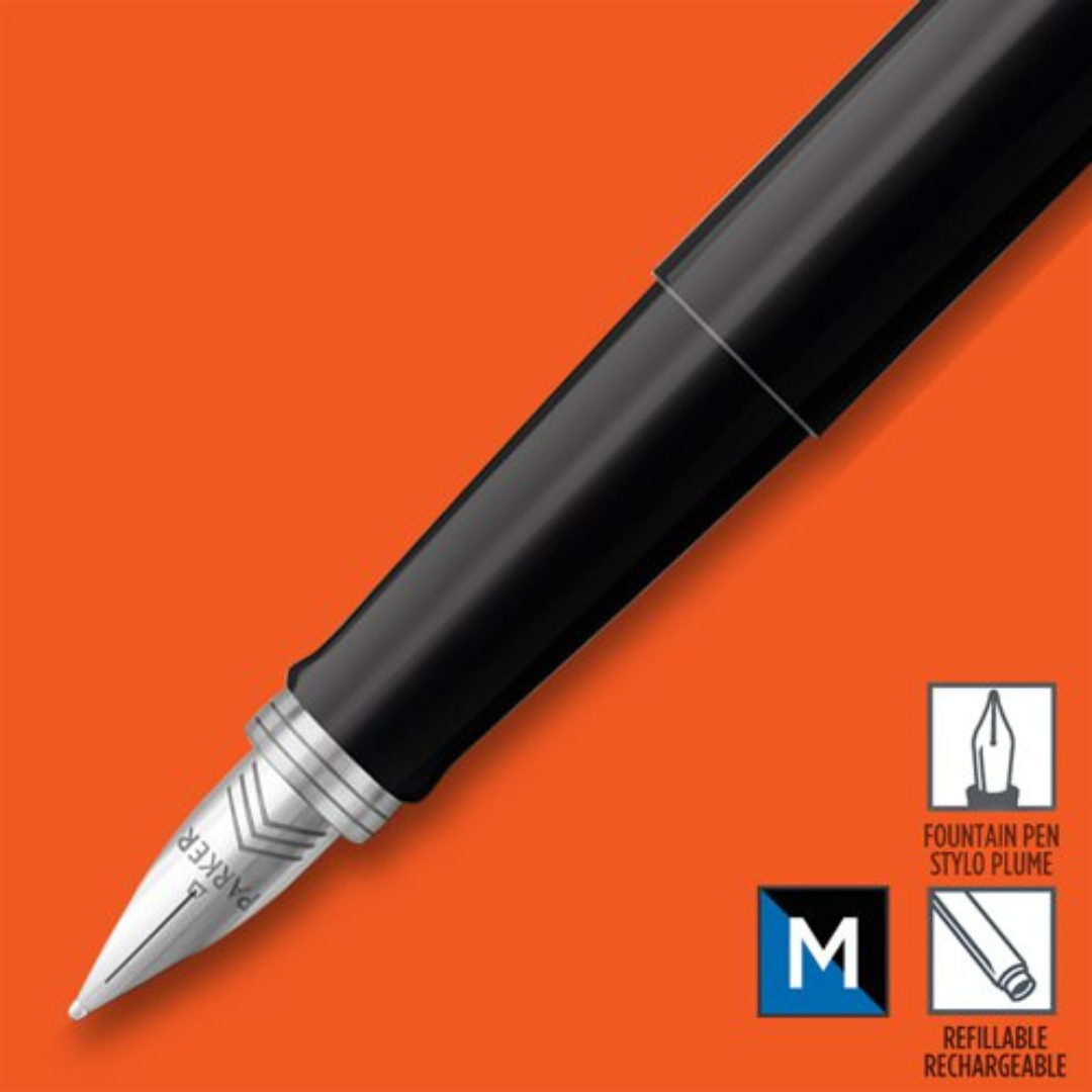 Parker Jotter Originals Fountain Pen - Black — barrel detail