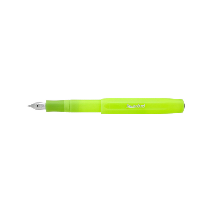 Kaweco Frosted Sport Fountain Pen - Fine Lime — engraving example
