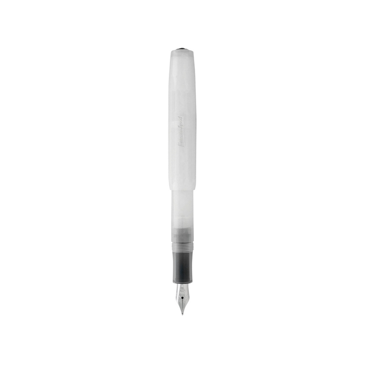Kaweco Frosted Sport Fountain Pen - Natural Coconut — barrel detail