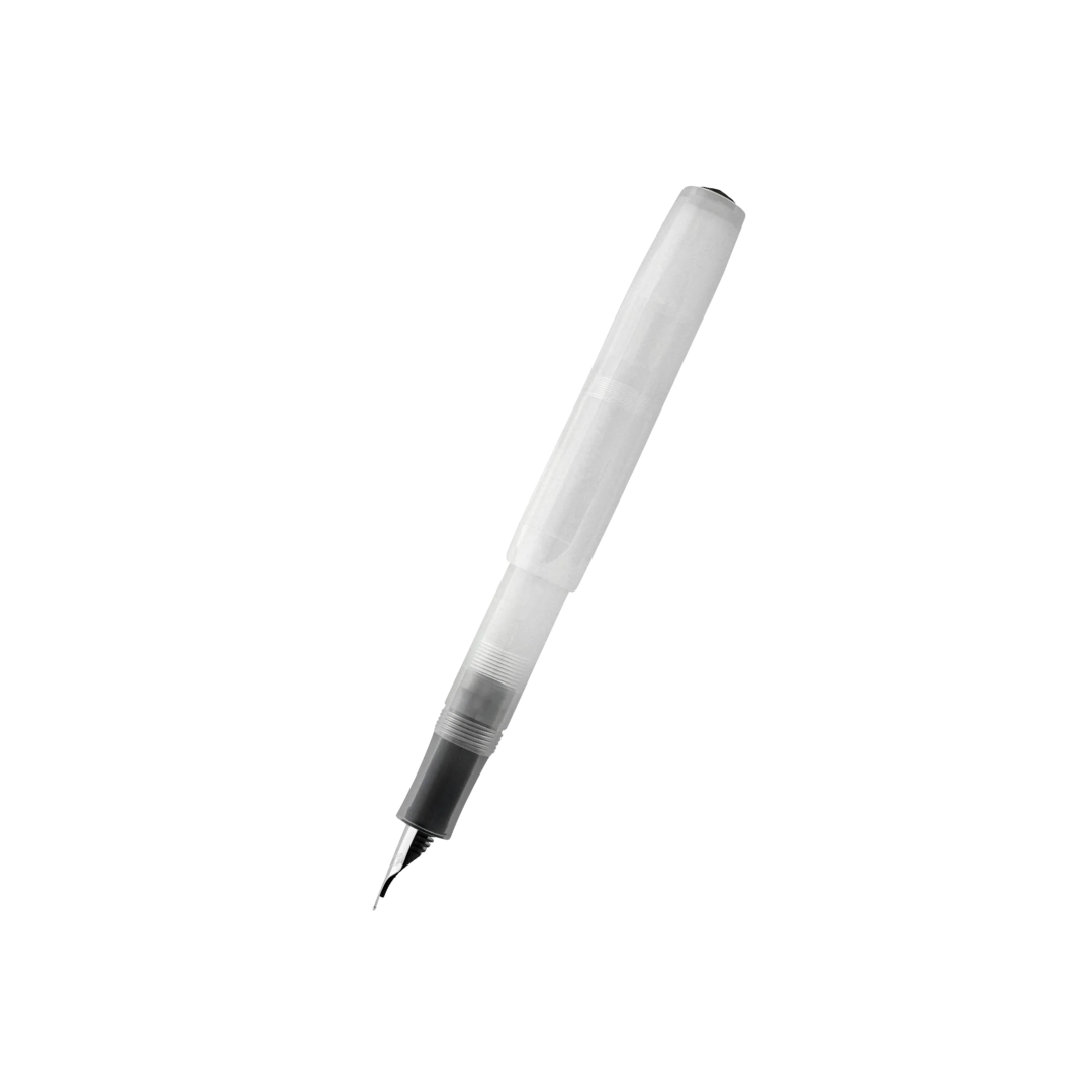 Kaweco Frosted Sport Fountain Pen - Natural Coconut — nib close-up