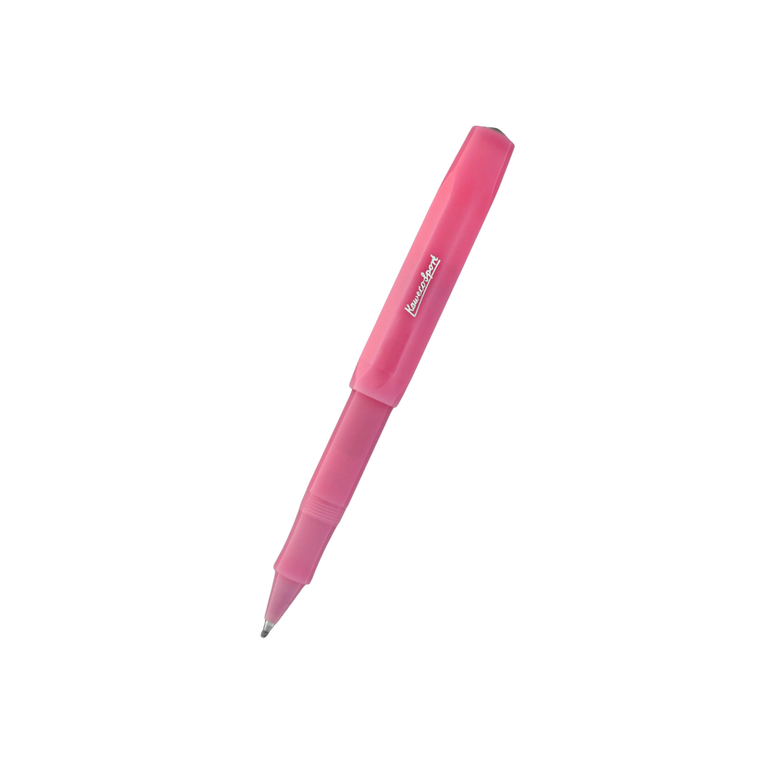 Kaweco Frosted Sport Gel Rollerball Pen - Blush Pitaya — capped