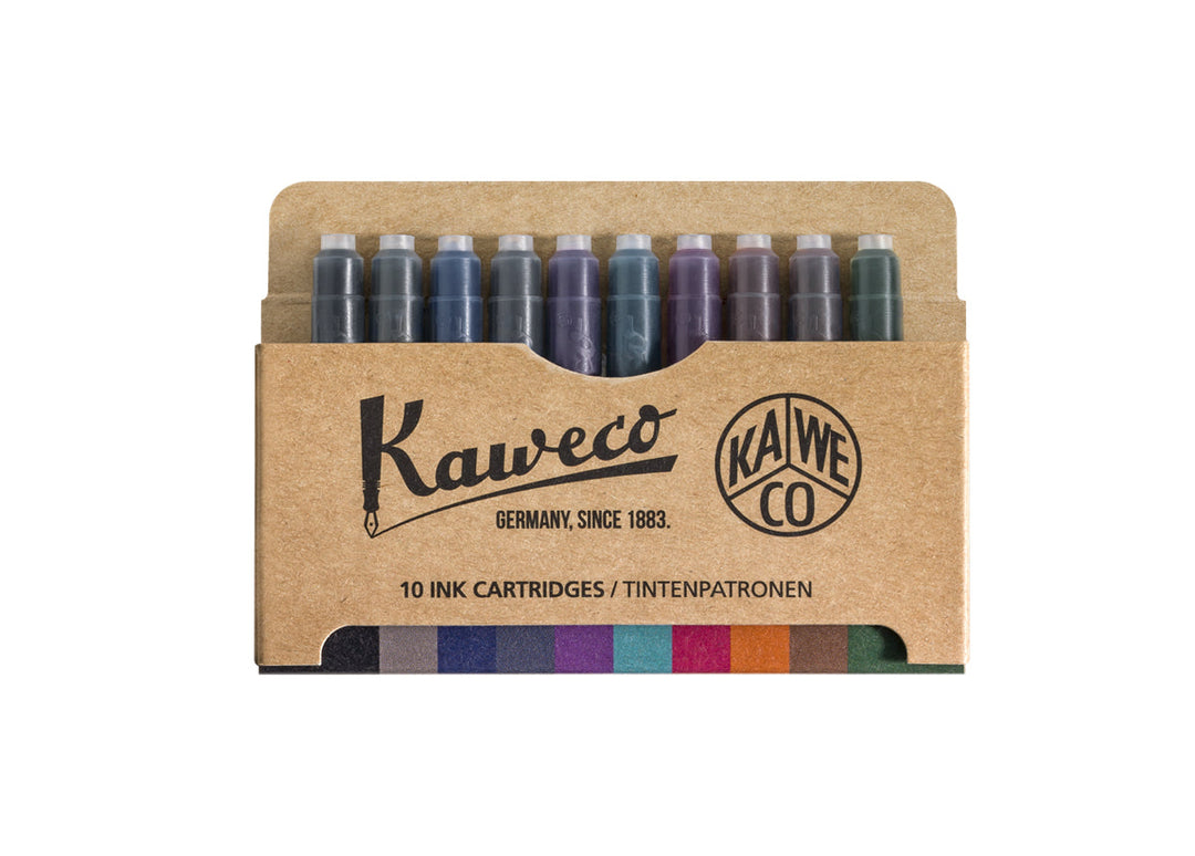 Kaweco Ink Cartridges 10-Pack Colour Mix — bottle front