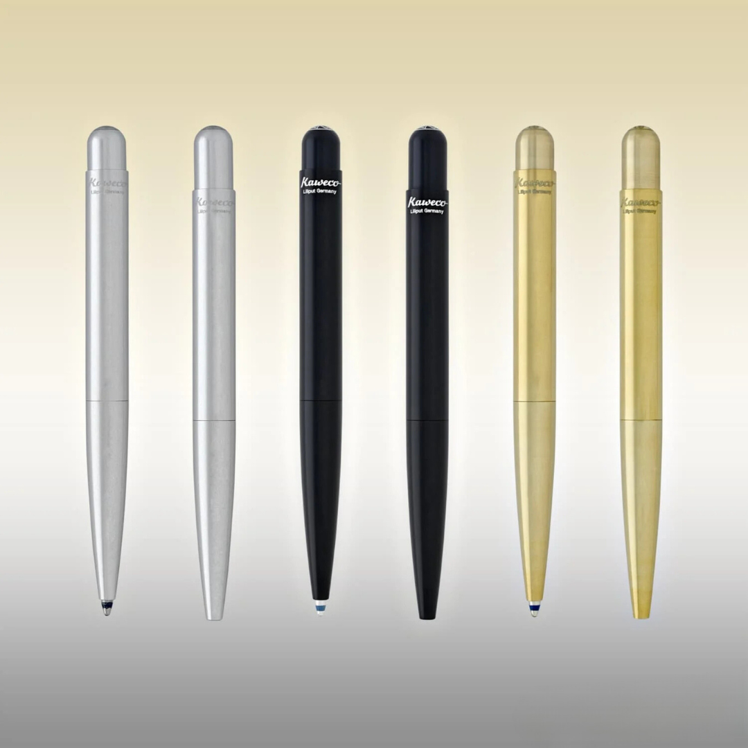 Kaweco Liliput Ballpoint Pen - Brass — engraving example