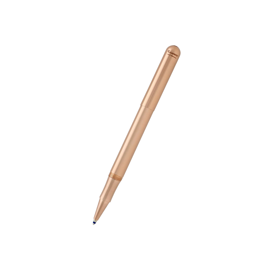 Kaweco Liliput Ballpoint Pen - Copper with Cap — capped