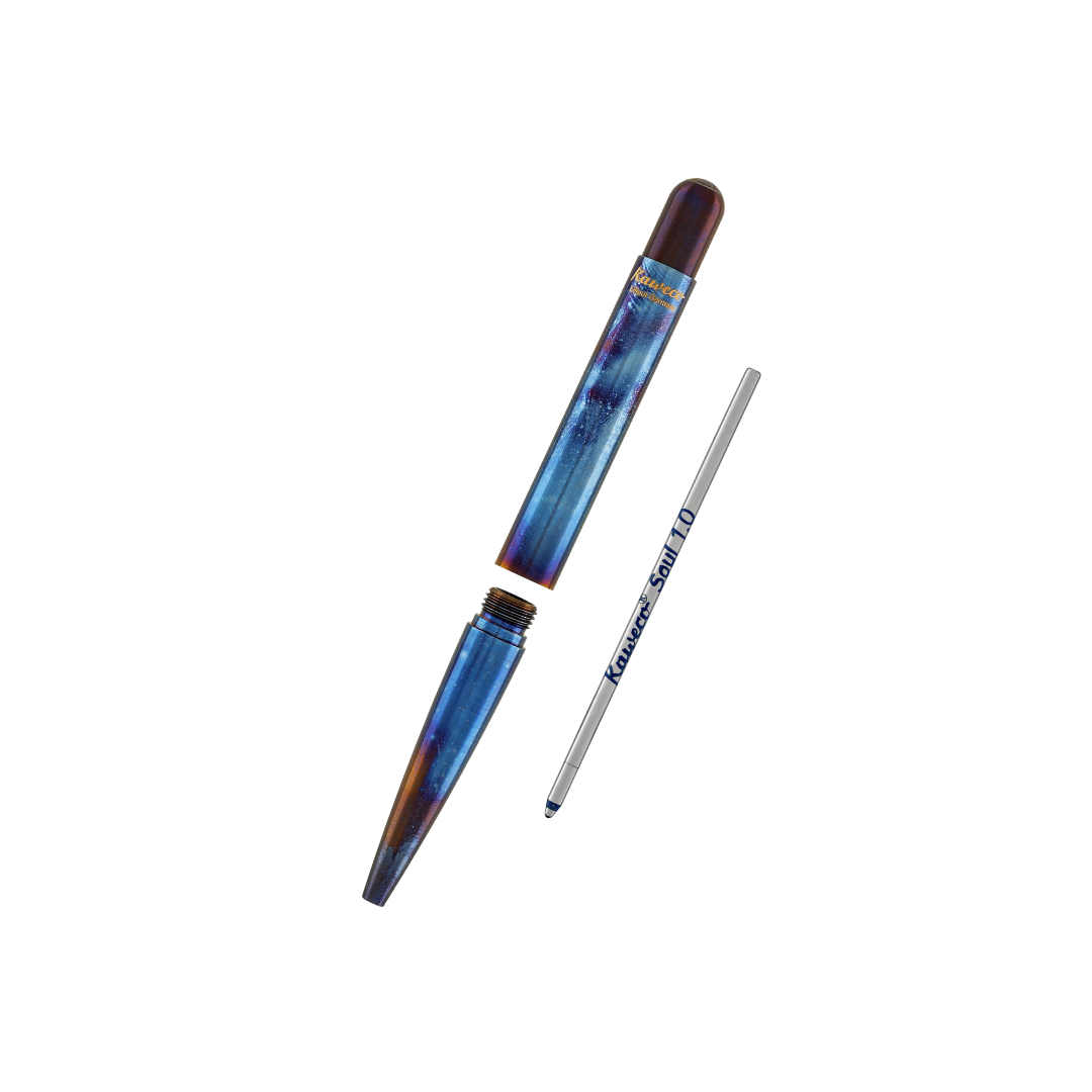 Kaweco Liliput Ballpoint Pen in Fireblue — Kaweco ballpoint pen — reliable smooth-writing everyday pen, at Cityluxe Singapore
