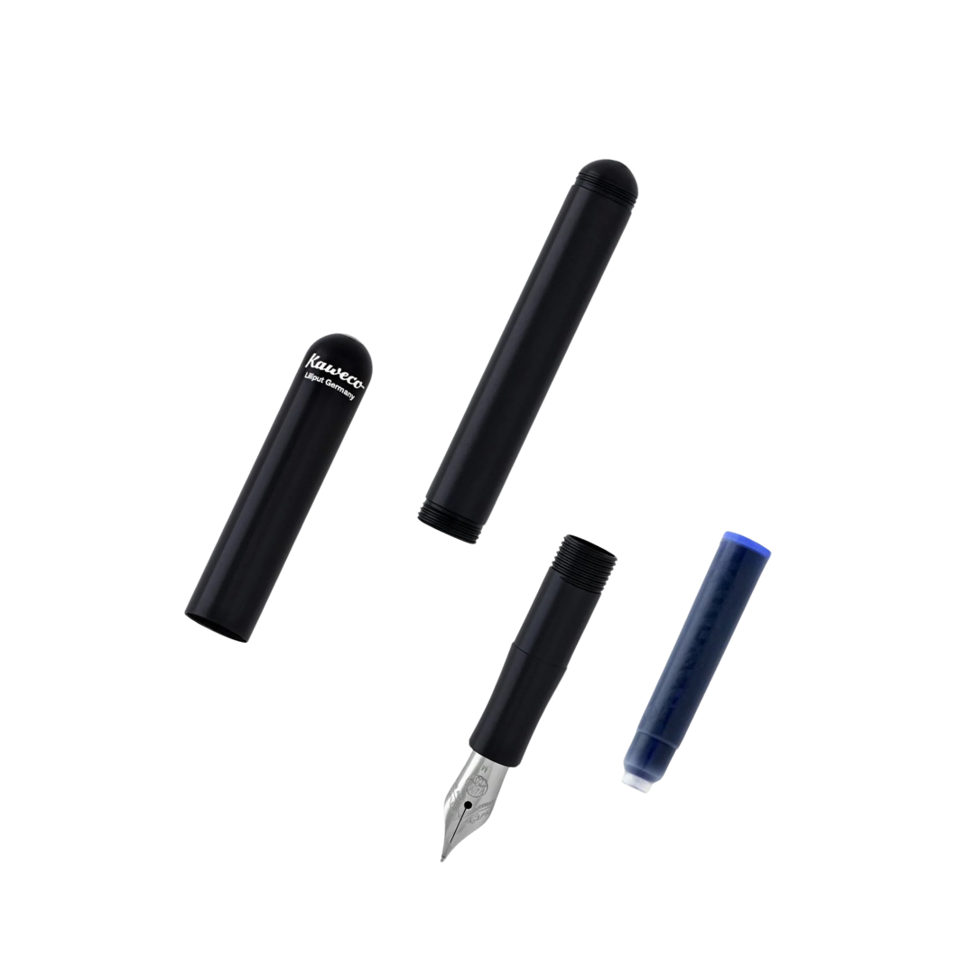 Kaweco Liliput Fountain Pen - Black — barrel detail