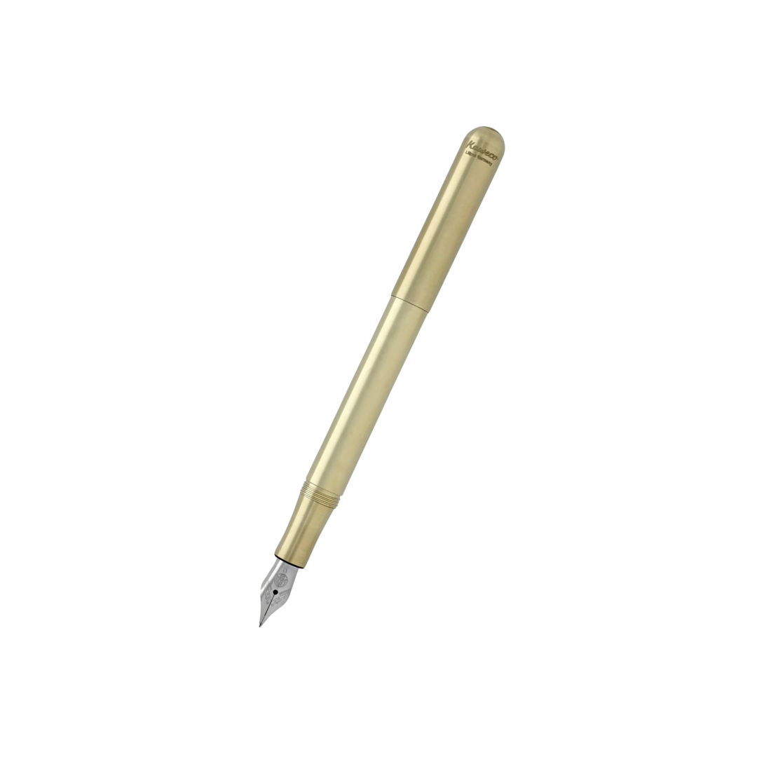 Kaweco Liliput Fountain Pen - Brass — capped