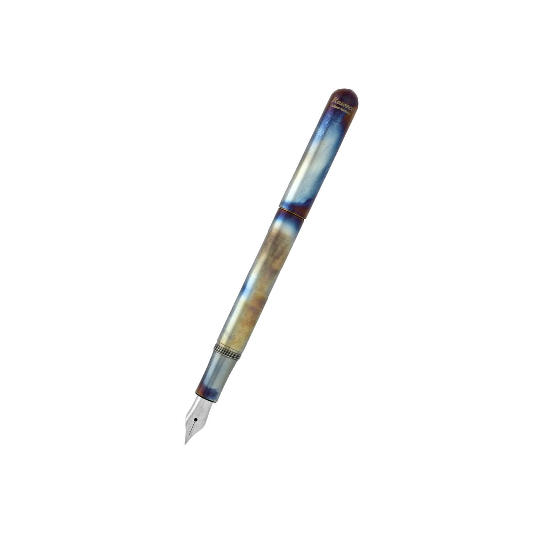Kaweco Liliput Fountain Pen - Fireblue — capped