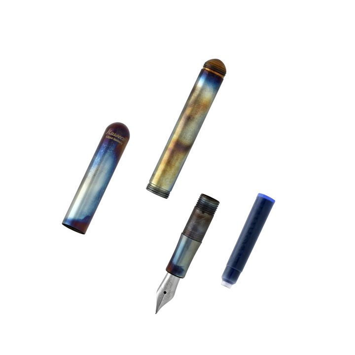 Kaweco Liliput Fountain Pen - Fireblue — with packaging