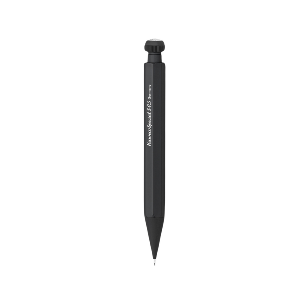 Kaweco Special Mechanical Pencil - "S" Black — lead extended