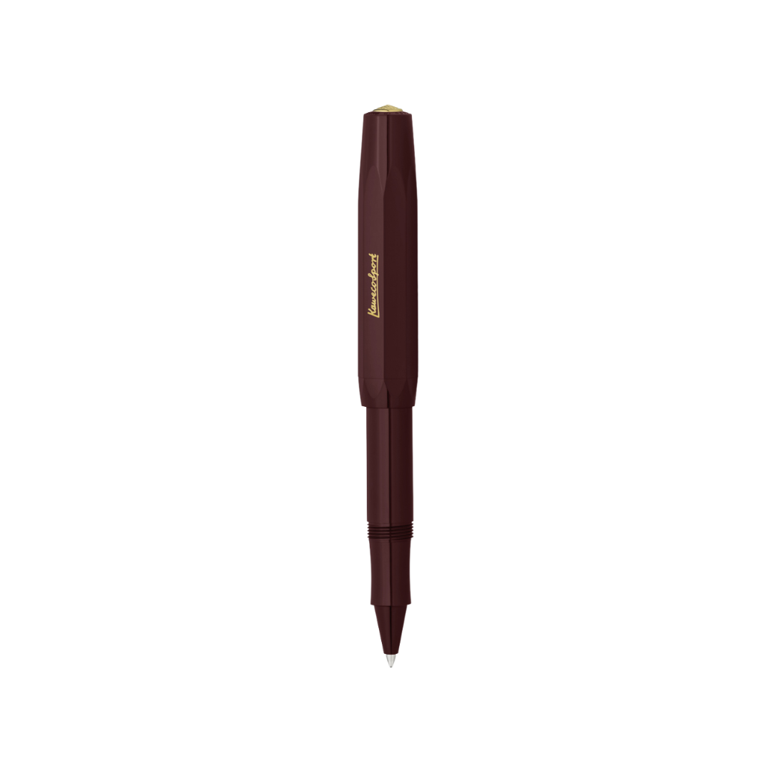 Kaweco Classic Sport Gel Roller Pen - Bordeaux — barrel detail