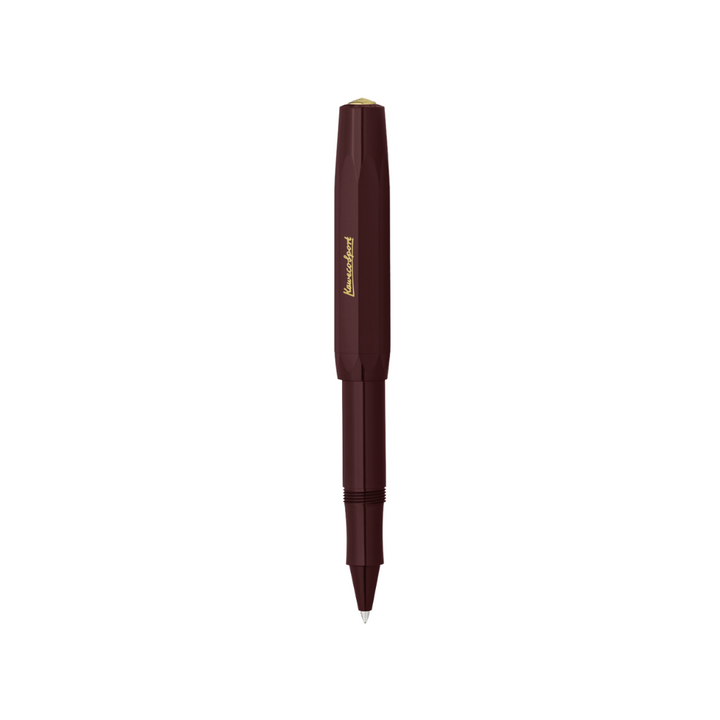 Kaweco Classic Sport Gel Roller Pen - Bordeaux — barrel detail