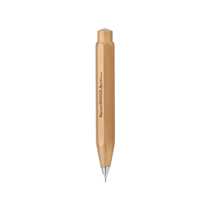Kaweco Bronze Sport Mechanical Pencil — lead extended