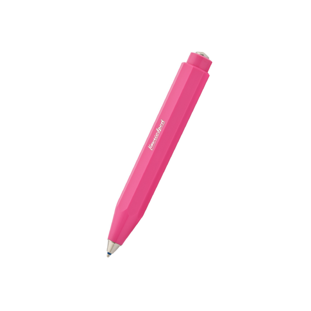 Kaweco Skyline Sport Ballpoint Pen - Pink — capped