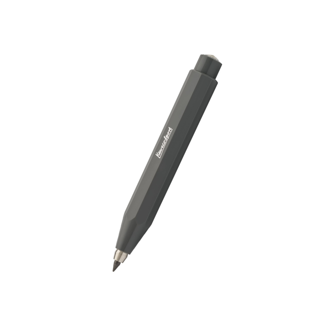 Kaweco Skyline Sport Clutch Pencil 3.2mm in Grey — Kaweco pencil — quality graphite writing pencil, at Cityluxe Singapore