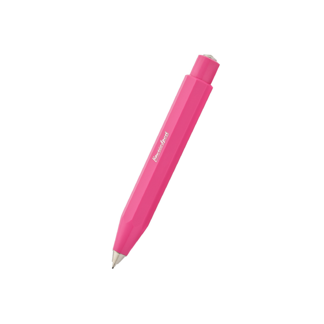 Kaweco Skyline Sport Mechanical Pencil in Pink — Kaweco mechanical pencil — precision drafting and writing pencil, at Cityluxe Singapore