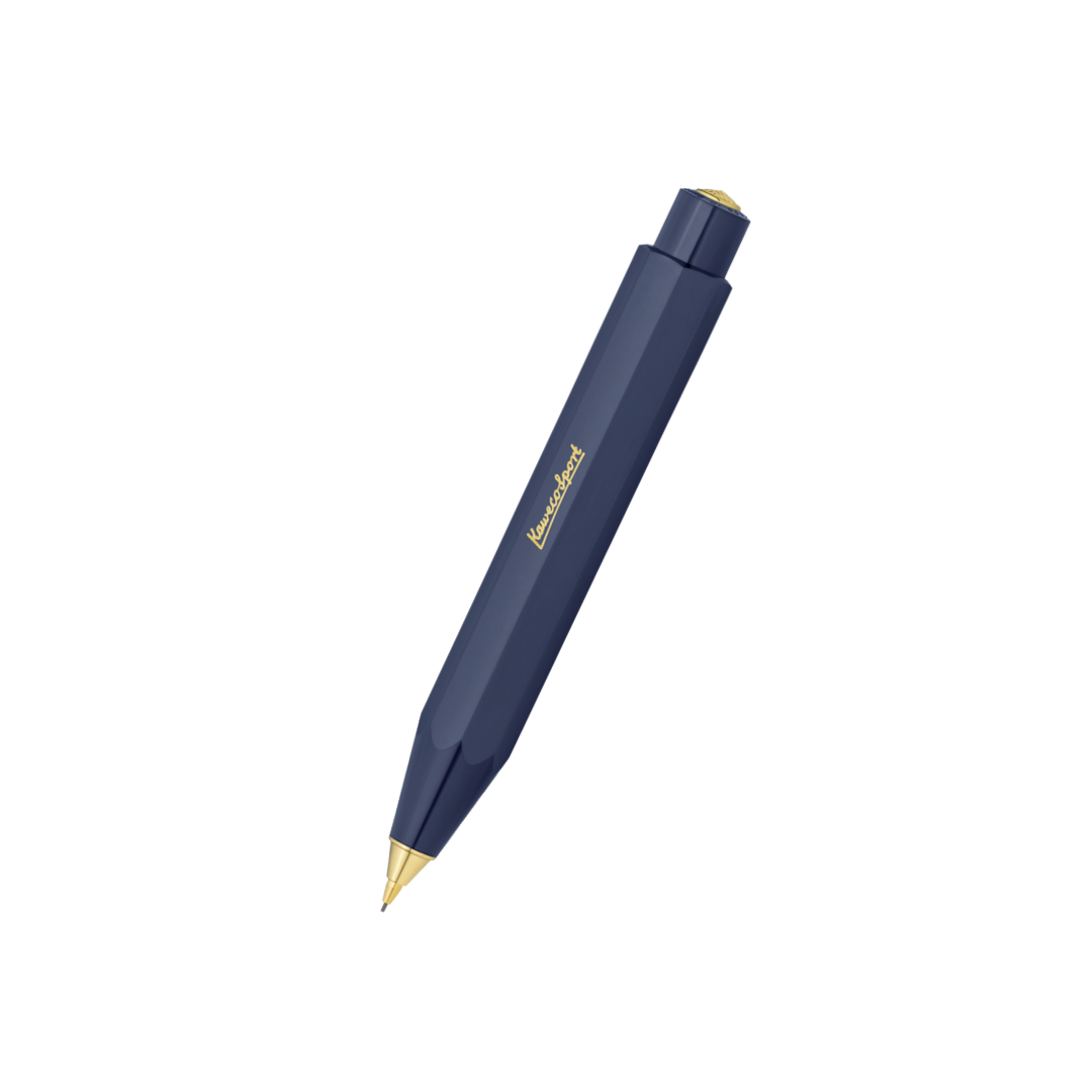 Kaweco Classic Sport Mechanical Pencil in Navy — Kaweco mechanical pencil — precision drafting and writing pencil, at Cityluxe Singapore
