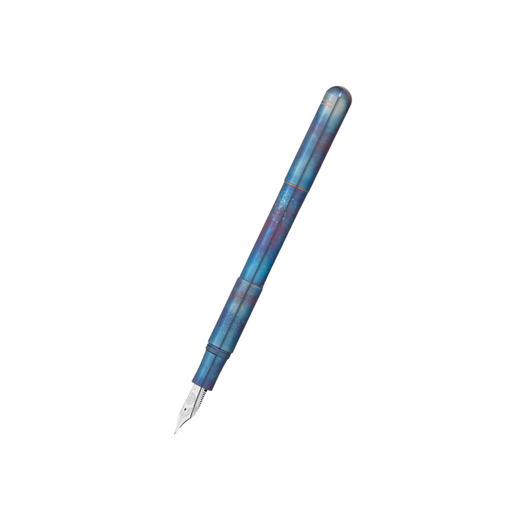 Kaweco Supra Fountain Pen in Fireblue — Kaweco fountain pen — precision nib writing instrument, at Cityluxe Singapore stationery store