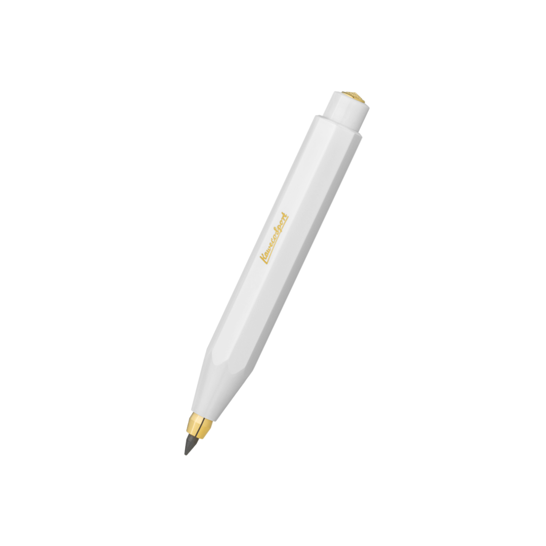 Kaweco Classic Sport Clutch Pencil 3.2mm - White — capped