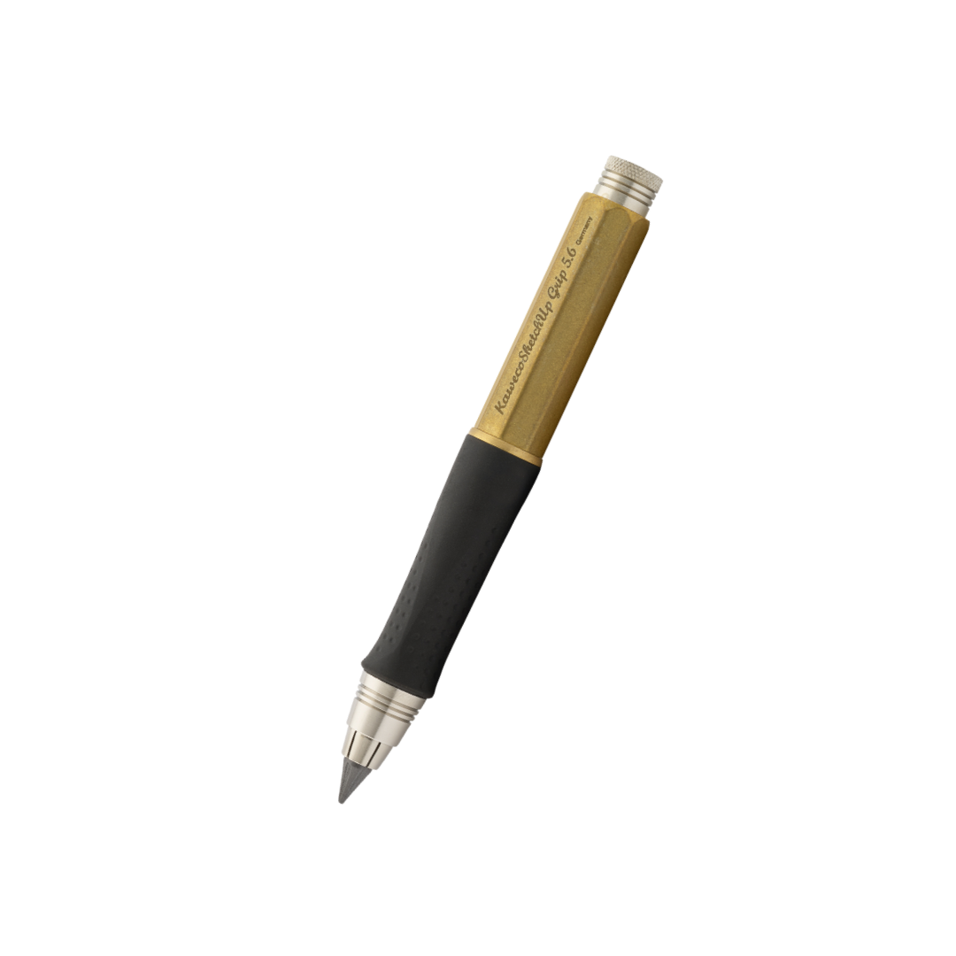 Kaweco SKETCH UP Grip Clutch Pencil - Brass — capped