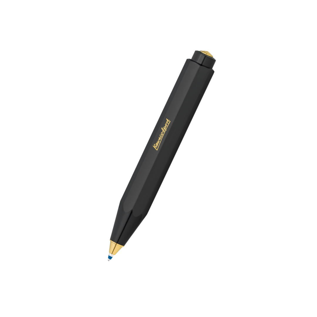 Kaweco Classic Sport Ballpoint Pen in Black — Kaweco ballpoint pen — reliable smooth-writing everyday pen, at Cityluxe Singapore