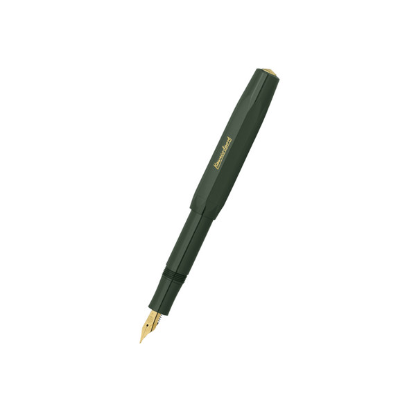 Kaweco Classic Sport Fountain Pen - Green — capped