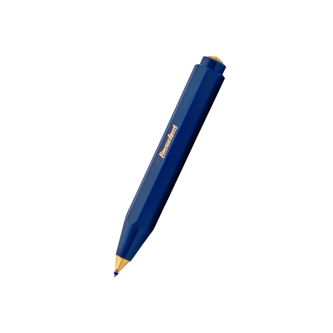 Kaweco Classic Sport Ballpoint Pen - Blue — capped
