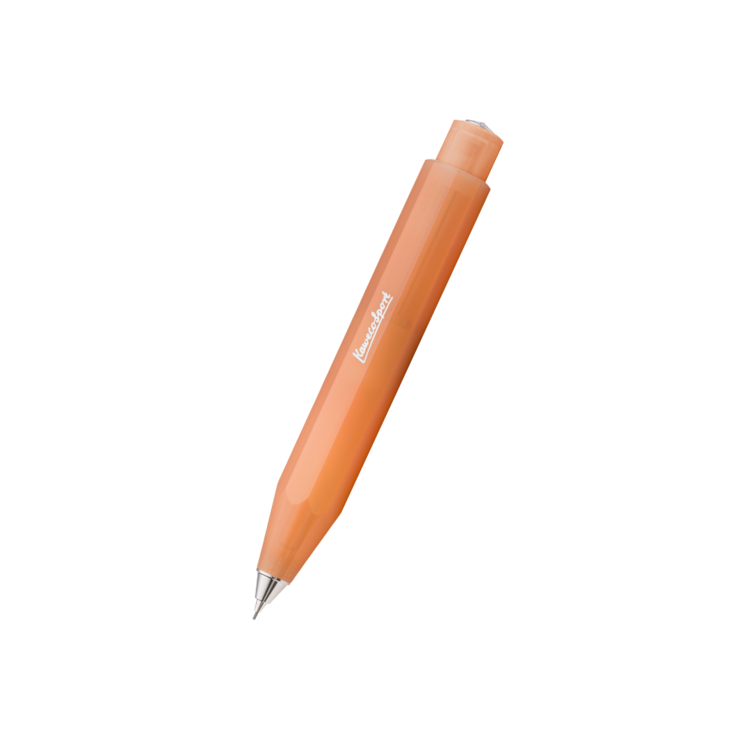 Kaweco Frosted Sport Mechanical Pencil - Soft Mandarin — capped