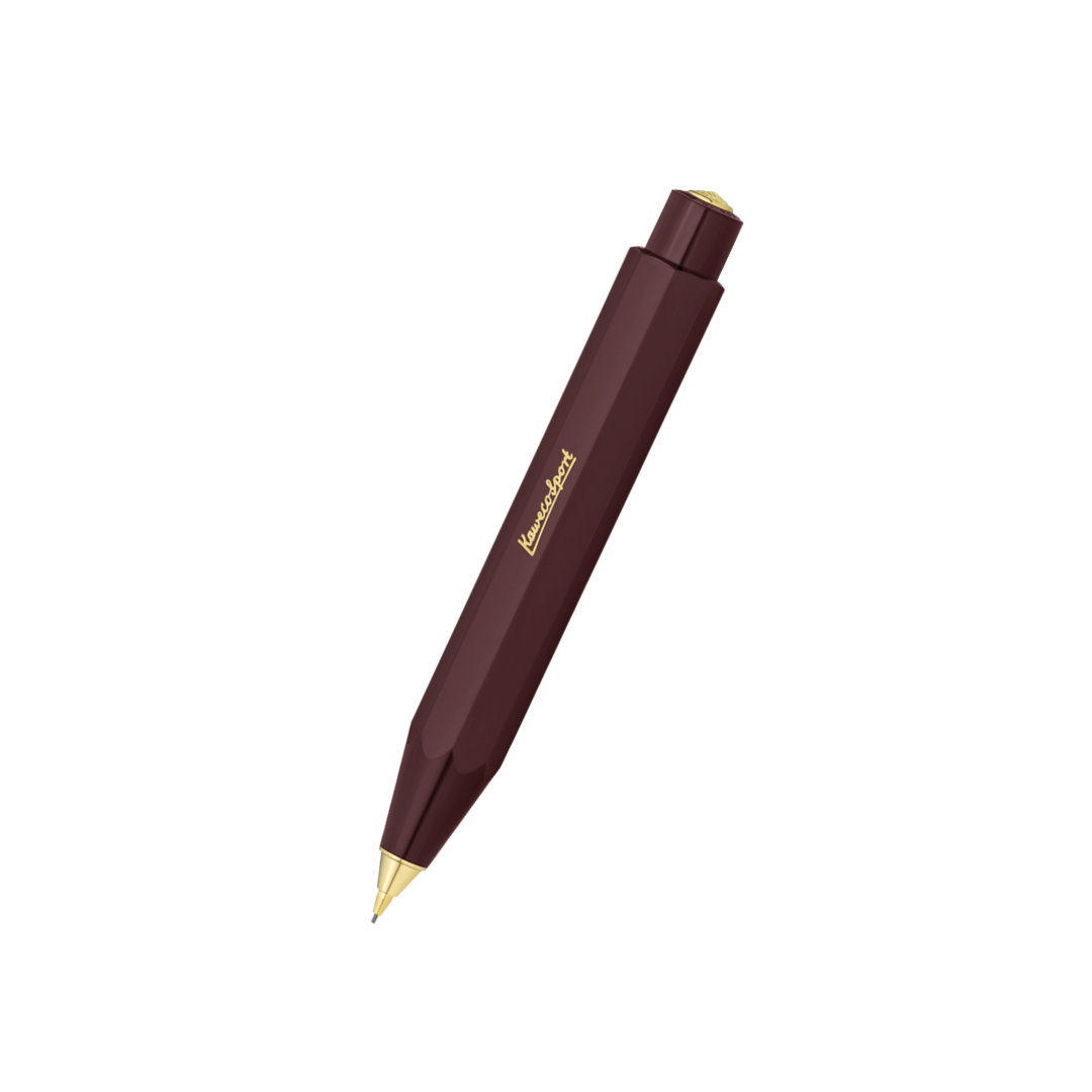 Kaweco Classic Sport Mechanical Pencil - Bordeaux — capped