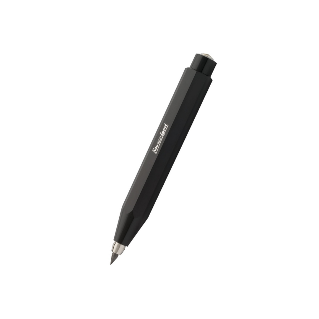 Kaweco Skyline Sport Clutch Pencil 3.2mm in Black — Kaweco pencil — quality graphite writing pencil, at Cityluxe Singapore