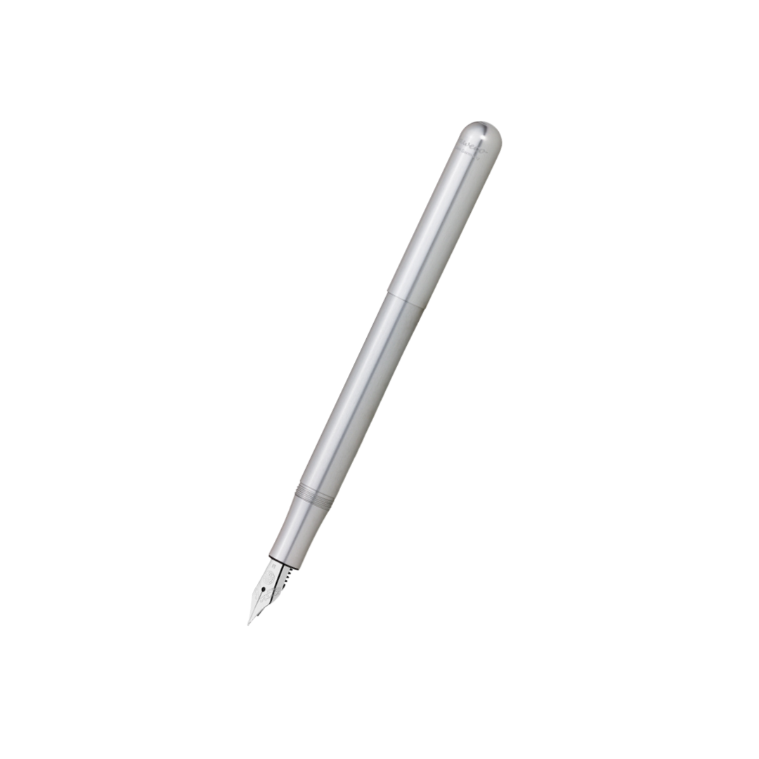 Kaweco Liliput Fountain Pen in Silver — Kaweco fountain pen — precision nib writing instrument, at Cityluxe Singapore stationery store
