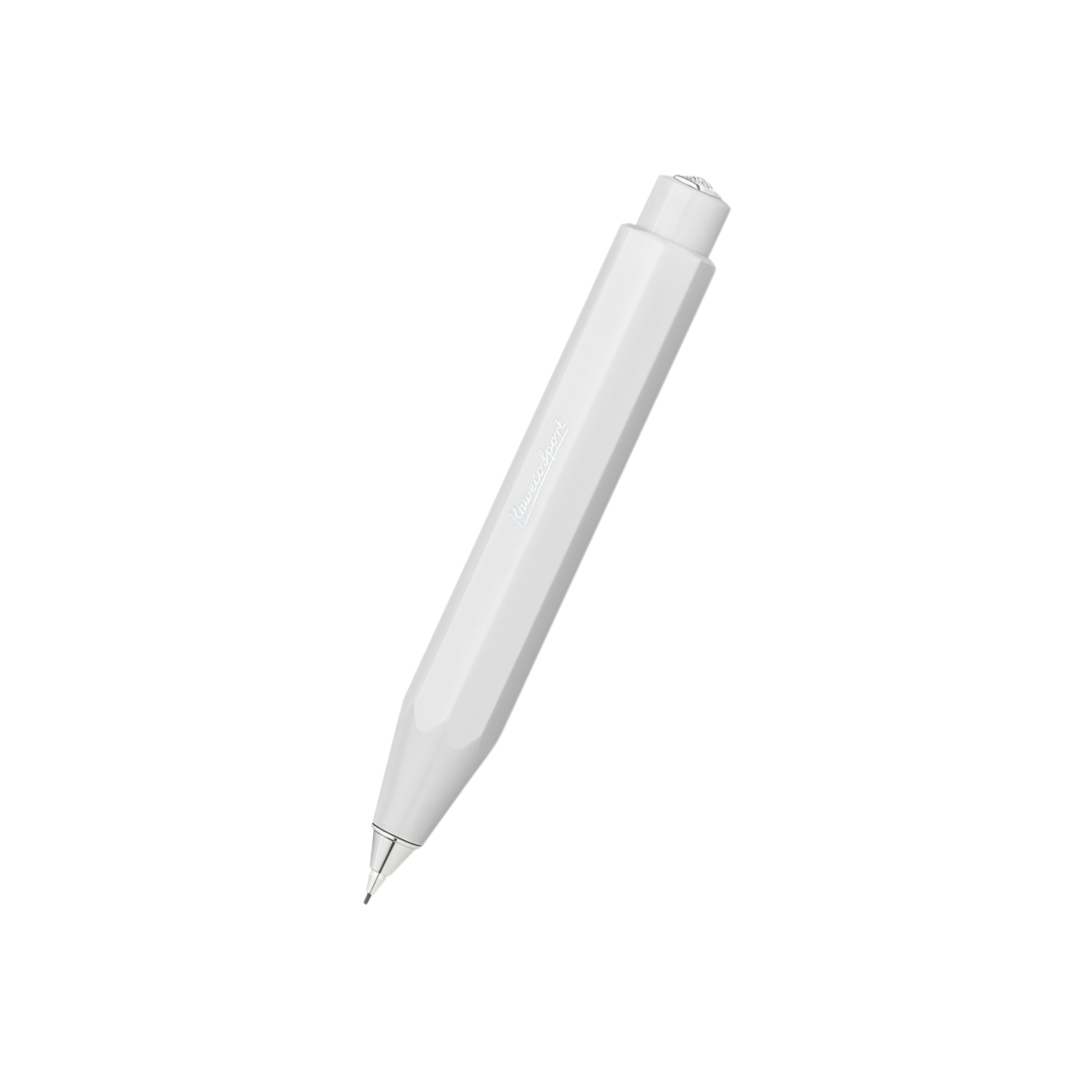 Kaweco Skyline Sport Mechanical Pencil - White — capped