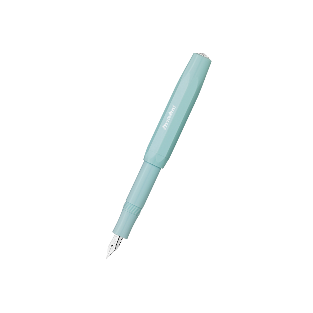 Kaweco Skyline Sport Fountain Pen in Mint — Kaweco fountain pen — precision nib writing instrument, at Cityluxe Singapore stationery store