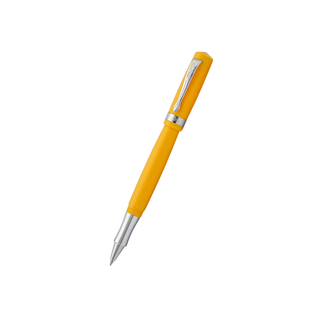 Kaweco STUDENT Rollerball Pen - Yellow — capped