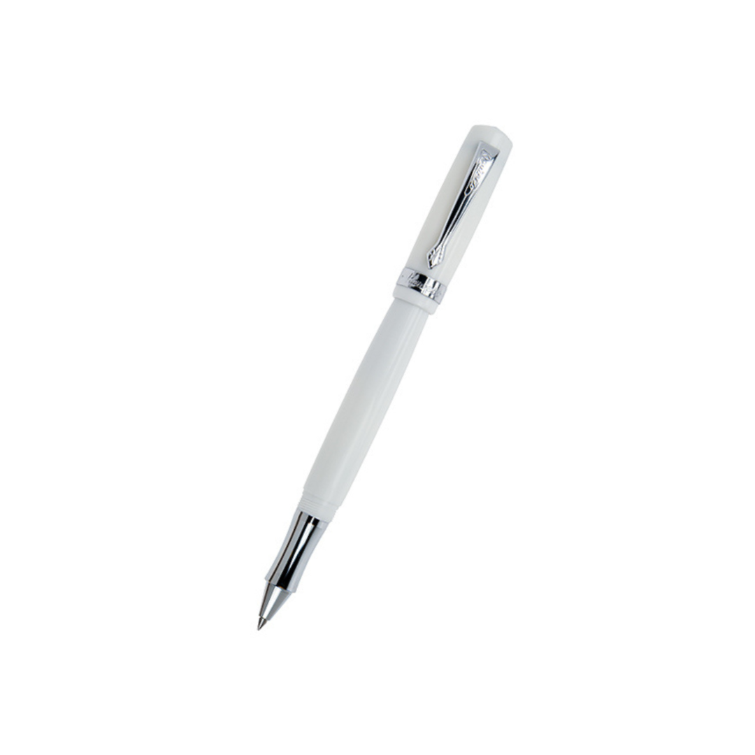 Kaweco STUDENT Rollerball Pen - White — capped