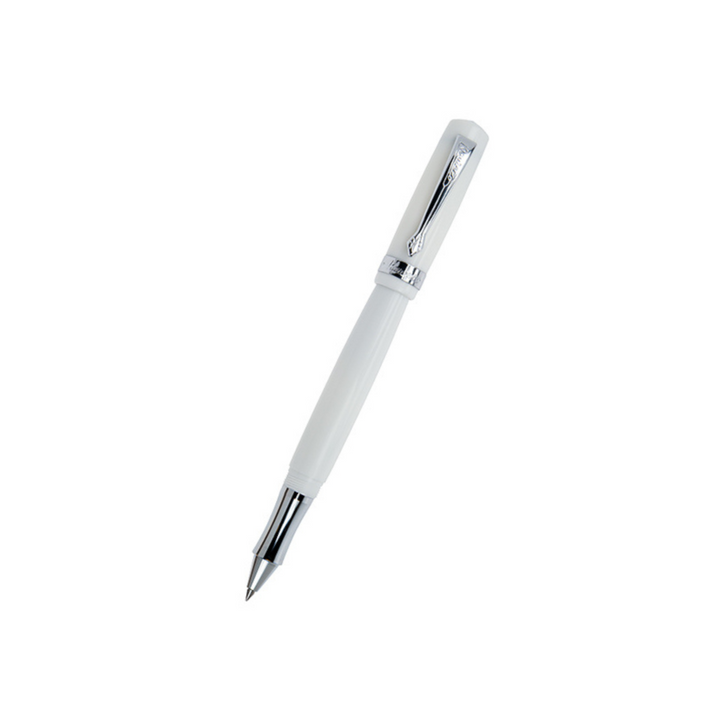 Kaweco STUDENT Rollerball Pen - White — capped