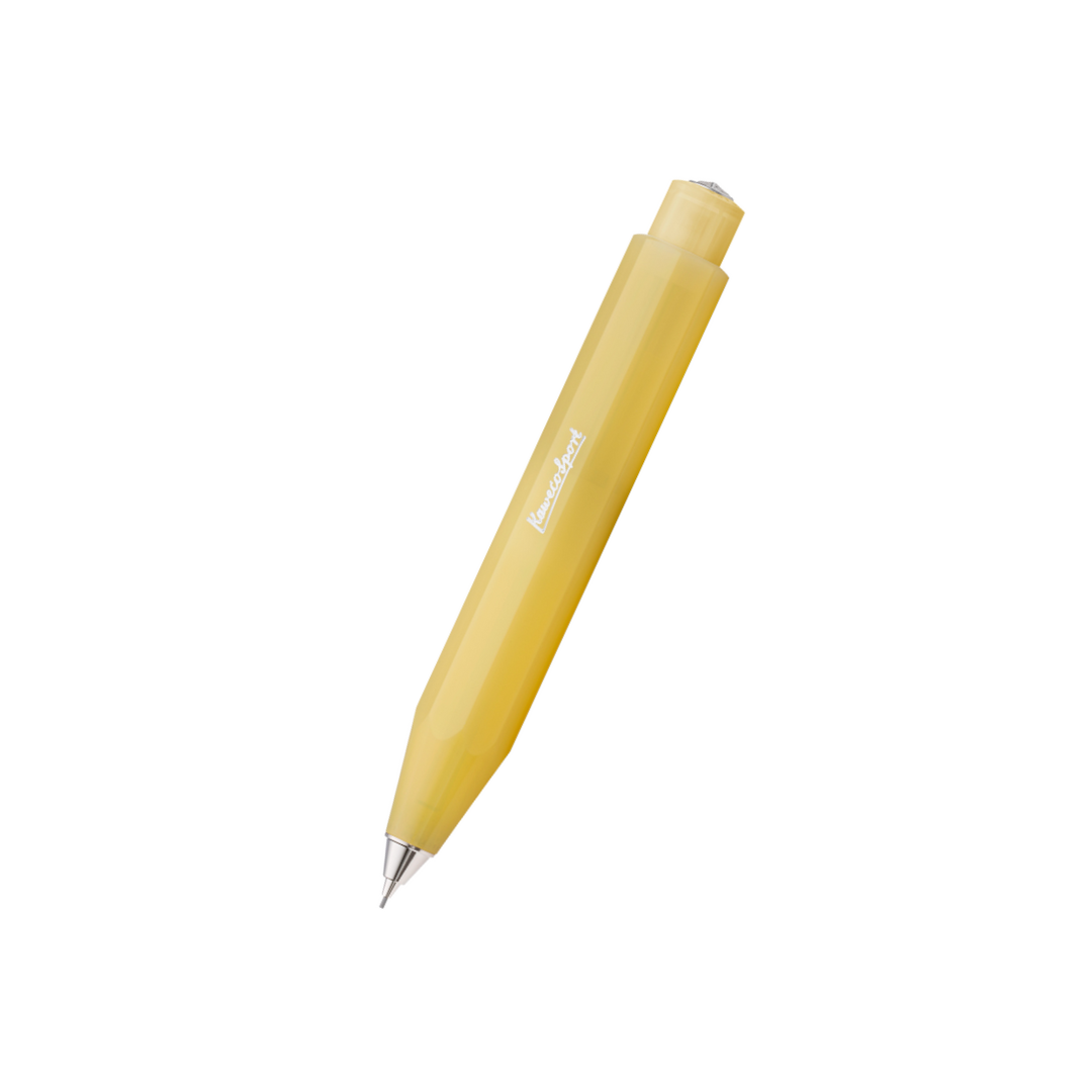 Kaweco Frosted Sport Mechanical Pencil - Sweet Banana — capped