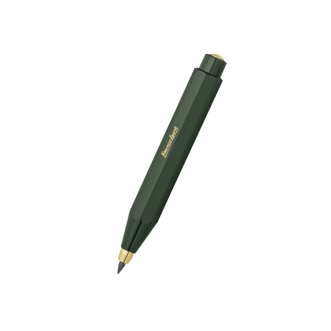 Kaweco Classic Sport Clutch Pencil 3.2mm in Green — Kaweco pencil — quality graphite writing pencil, at Cityluxe Singapore