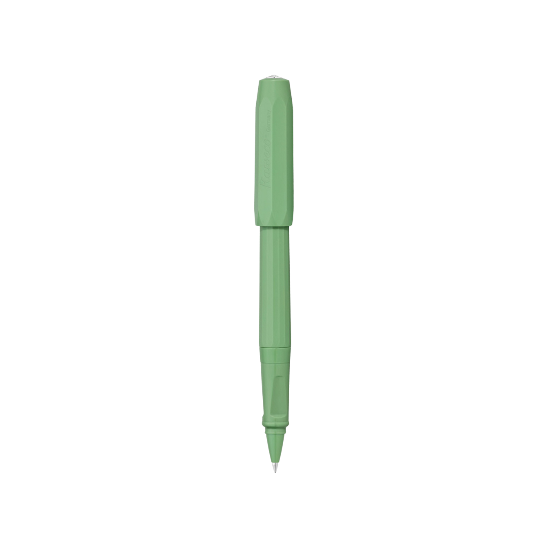 Kaweco Perkeo Rollerball Pen Pack - Jungle Green — tip detail