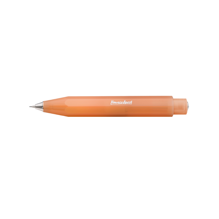 Kaweco Frosted Sport Mechanical Pencil - Soft Mandarin — tip detail