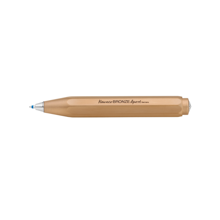 Kaweco Bronze Sport Ballpoint Pen — tip detail