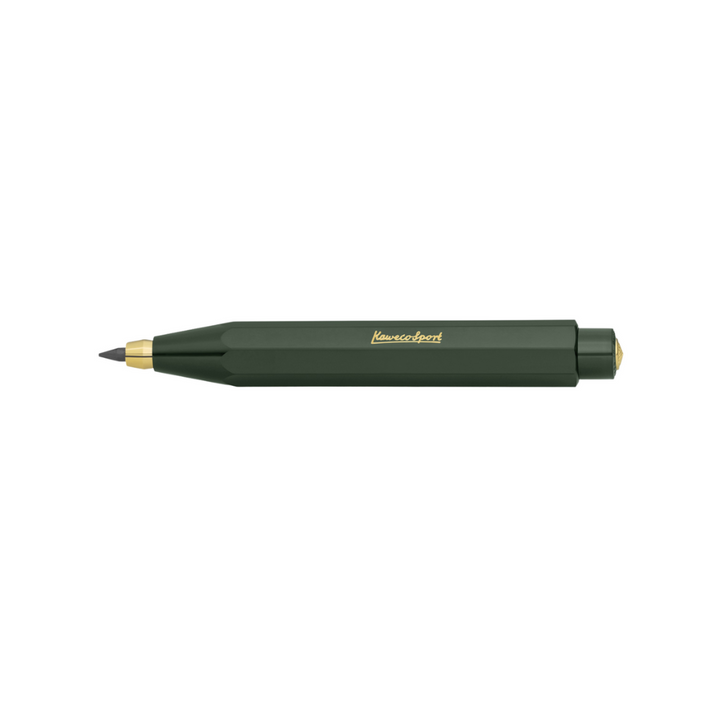Kaweco Classic Sport Clutch Pencil 3.2mm in Green — Kaweco pencil — quality graphite writing pencil, at Cityluxe Singapore