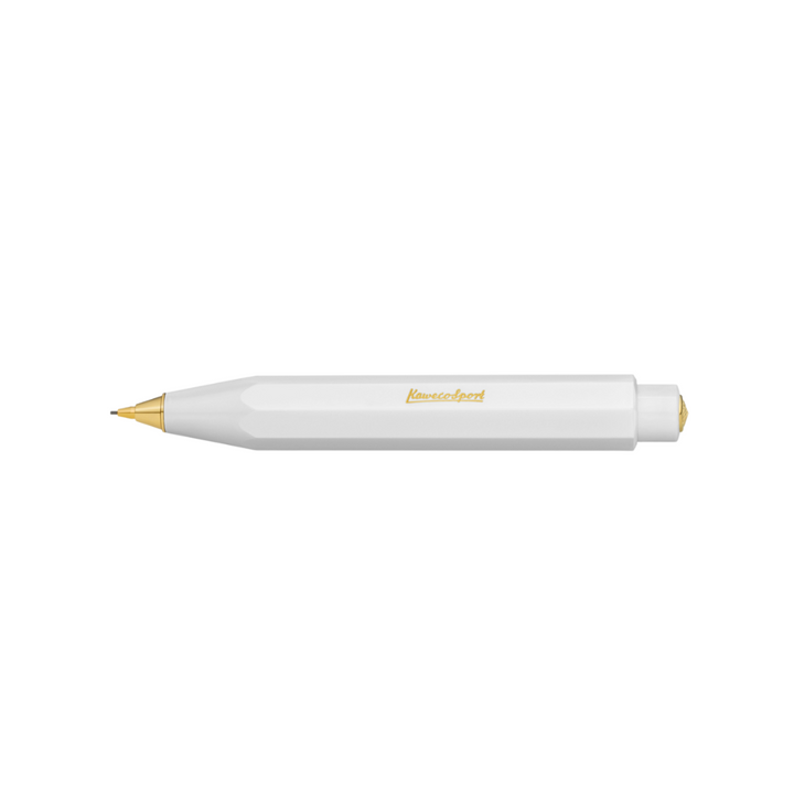 Kaweco Classic Sport Mechanical Pencil - White — tip detail