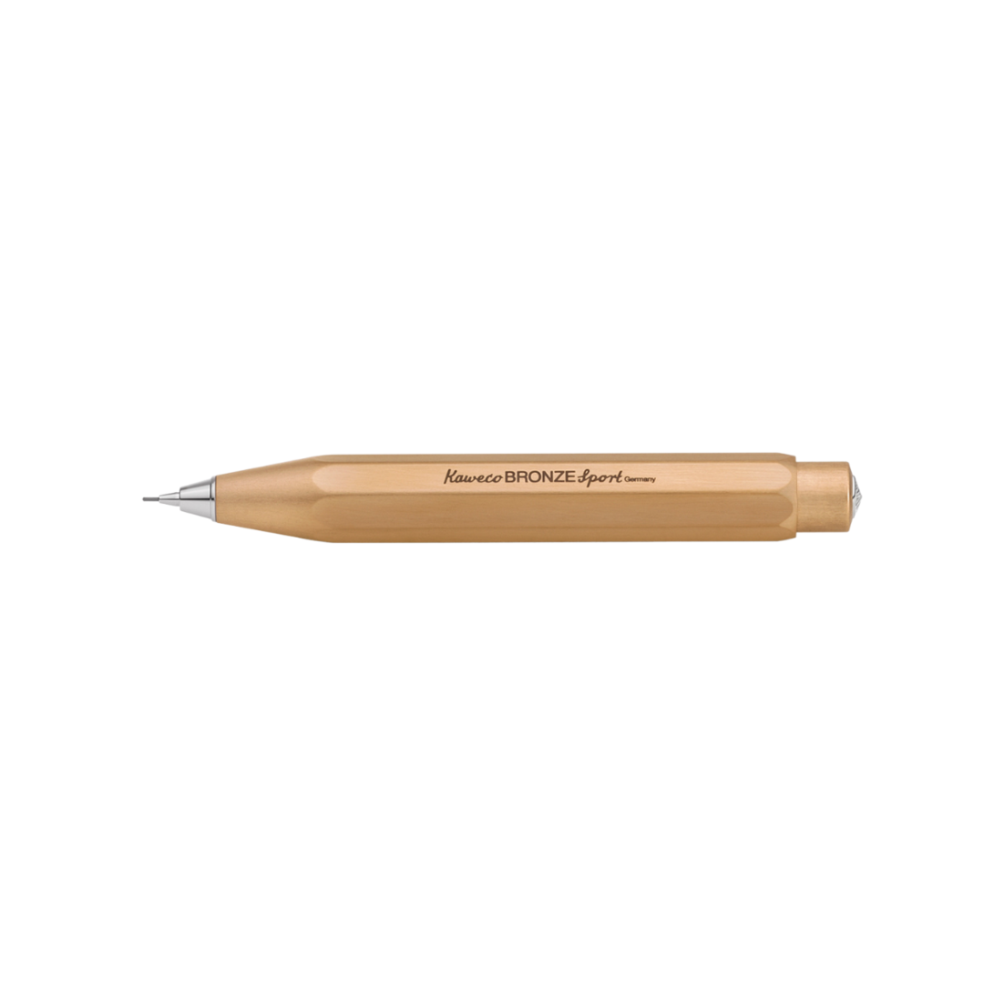 Kaweco Bronze Sport Mechanical Pencil — tip detail