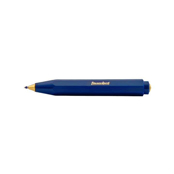 Kaweco Classic Sport Ballpoint Pen - Blue — tip detail
