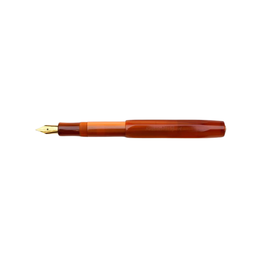 Kaweco Pen Limited Edition 2018 Art Sport Fountain in Orange — Kaweco fountain pen — precision nib writing instrument, at Cityluxe Singapore stationery store