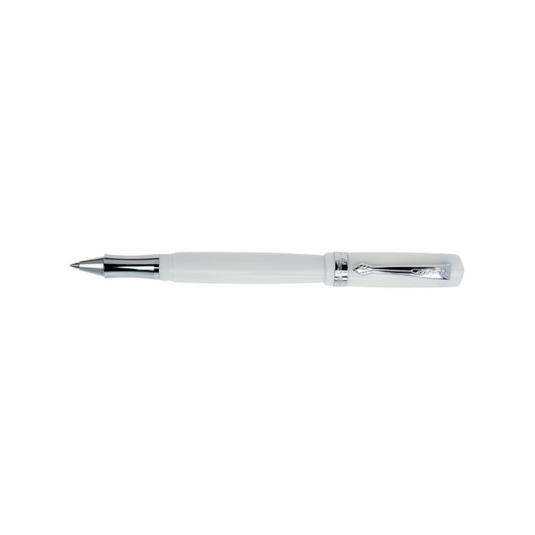 Kaweco STUDENT Rollerball Pen - White — tip detail