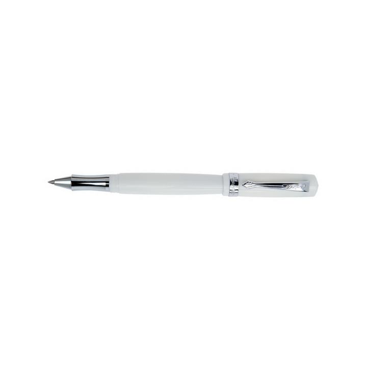 Kaweco STUDENT Rollerball Pen - White — tip detail
